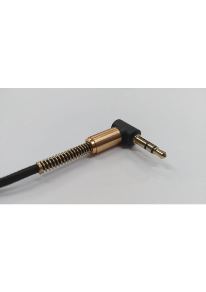 3.5 mm Trs Stereo Kulaklık Çoklayıcı 90 Derece Kablo - Sarı fiyatları