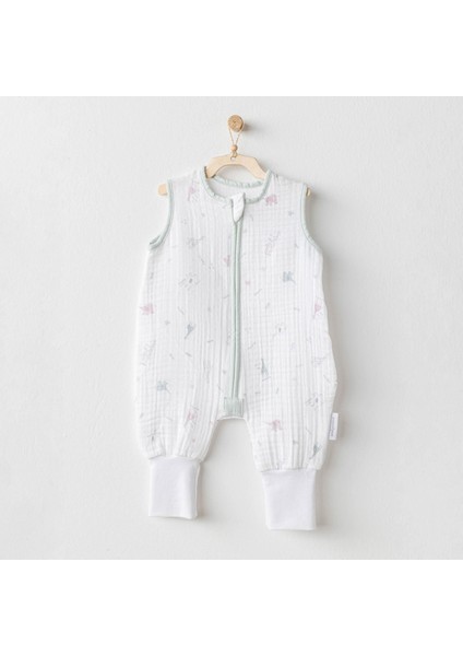 Kız Bebek Tulum Romper Love Family Muslin AC25520