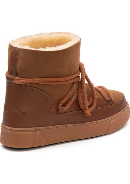 Hakiki Süet İçi Kürk Kadın Sneaker 355050