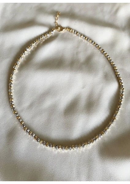 Gümüş Silver Rengi Dorika Kolye