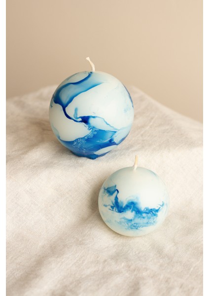 2' Li Mermer Desenli Dekoratif Top Mum fiyatları