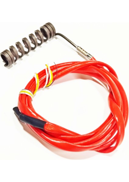 Spiral Isıtıcı Rezistans 100Mm Boy-18Mm Çap-550W-220V 2Mt Kablolu fiyatları