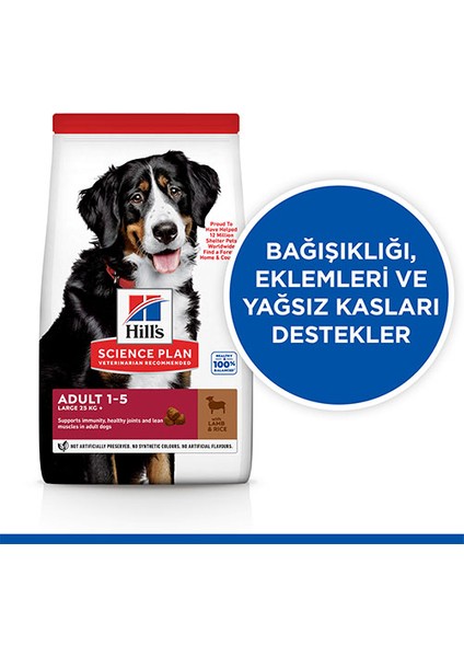 Kuzu Etli Büyük İrk Yetişkin Köpek Maması - 14 Kg fiyatları