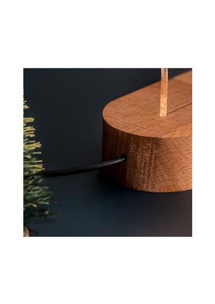 Masa Lambası Gece Lambası Optik Illüzyon 3 Boyutlu Maske Tasarımlı Yeni fiyatları