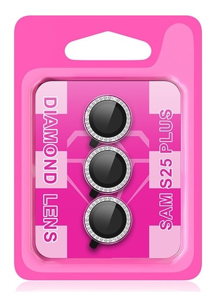 Samsung Galaxy S25+ Plus Uyumlu Kristal Taşlı Kamera Lens Koruyucu fiyatları