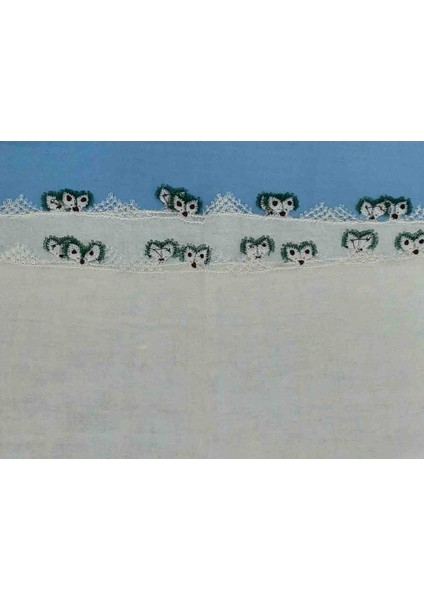 2 Tarafı Iğne Oyalı Baş Örtüsü En-Boy 80cm Sarı Renk fiyatları