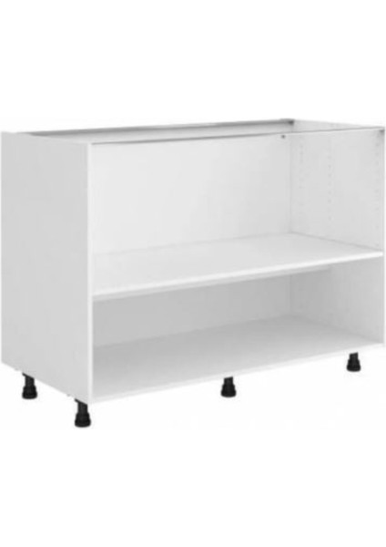Tdesigno Asia Mutfak Alt Modül - Dolap 100 cm Antrasit--Tezgah Dahil