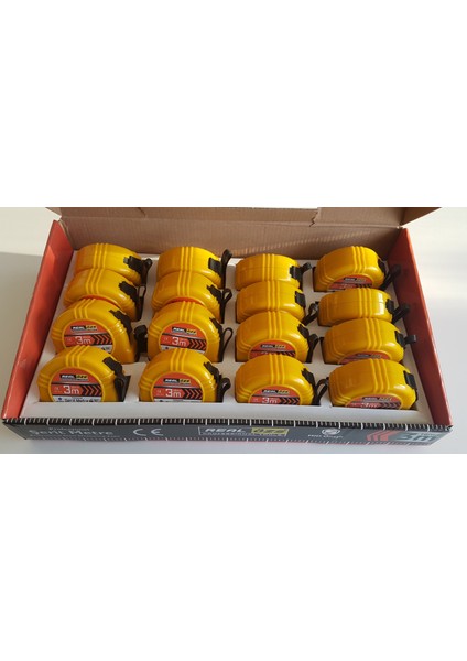 Şerit Metre Stop'lu, Abs'li, 3 m 16 mm modelleri