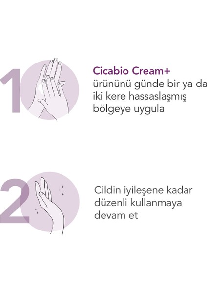 Cicabio Cream Onarıcı Cilt Bakım Kremi Bebek, Çocuk ve Yetişkin Kullanımına Uygun, Parfümsüz 100 ml