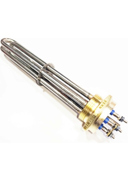 20CM 1,5 Inç 304CR 3000W 380V Trifaze Sanayi Isıtıcı Rezistansı