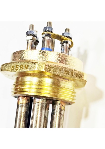 20CM 1,5 Inç 304CR 3000W 380V Trifaze Sanayi Isıtıcı Rezistansı fırsatları