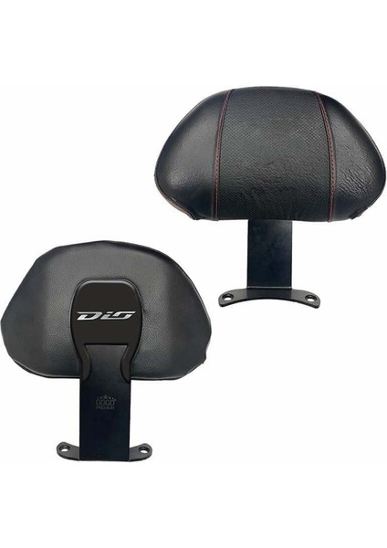 Honda Dio 2021-2024 Uyumlu Kırmızı Desen Sissy Bar
