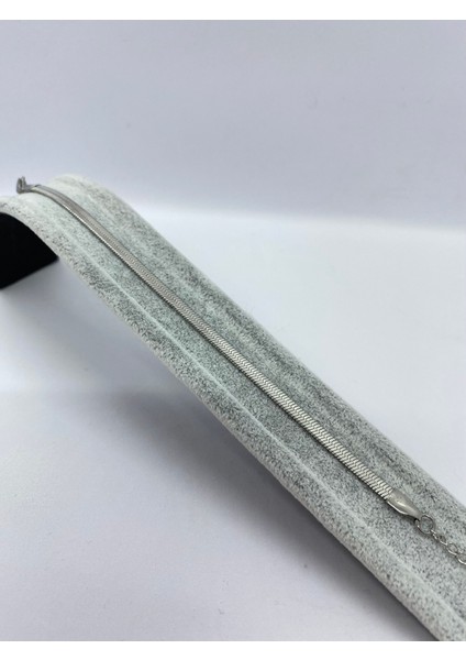 Lucky B&e İtalyan Zincir Sade Bileklik Silver modelleri