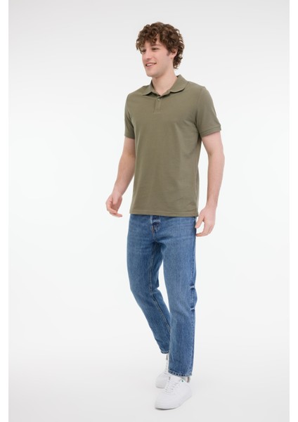 MB Pam 12SN328 5fx Haki Erkek Kısa Kol T-Shirt modelleri