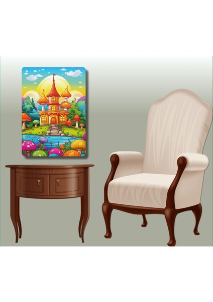 140 Parça Ahşap Puzzle Tablo. 25 x 35 cm Ölçülerinde. Askı Aparatı Ile. Kaliteli Uv Baskı Model-15