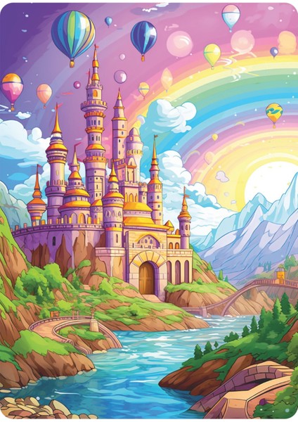140 Parça Ahşap Puzzle Tablo. 25 x 35 cm Ölçülerinde. Askı Aparatı Ile. Kaliteli Uv Baskı Model-12