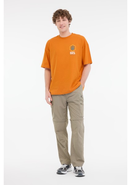ml Star 11OTD1-27 5fx Turuncu Erkek Kısa Kol T-Shirt modelleri