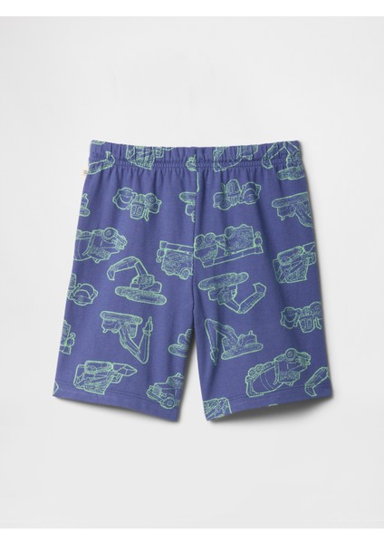 Erkek Bebek Mavi Desenli Şort fiyatları