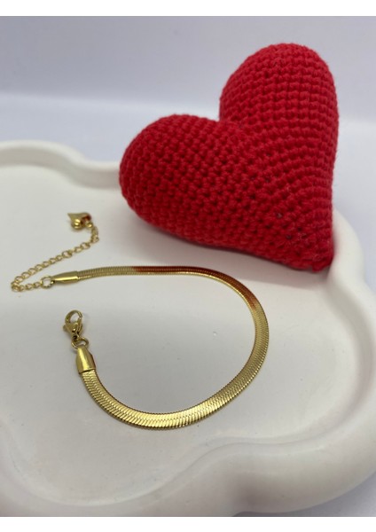 Lucky B&e İtalyan Zincir Sade Bileklik Gold fiyatları