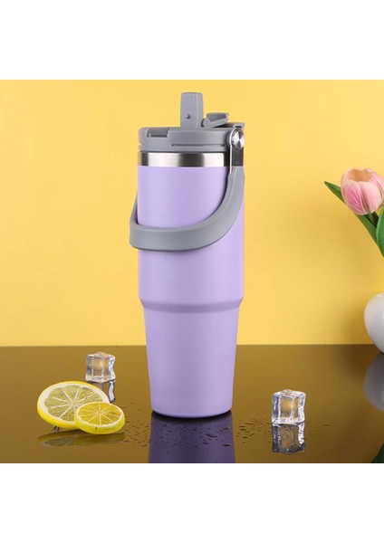 Vakumlu Termos, Paslanmaz Çelik 30 OZ/887 Ml, Lila modelleri