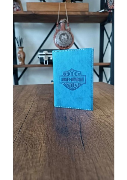 Harley Davidson Deri Dikişli Araç Ruhsat Kılıfı Kabı Oto Ruhsatlık Araba Ruhsat Koruyucu.. modelleri