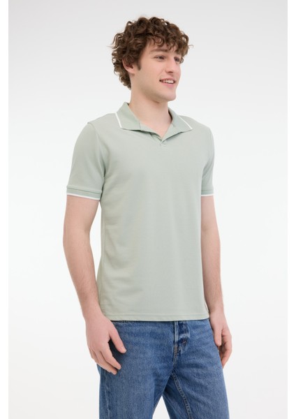 ml Joe 12ITL904 5fx Yeşil Erkek Kısa Kol T-Shirt