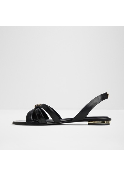 Marassıta Sandalet Düz Sandalet - Siyah modelleri