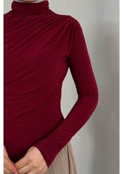 Normany Bluz Bordo fiyatları