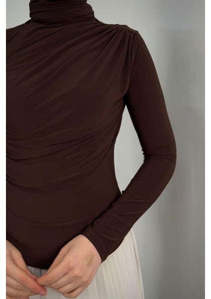 Normany Bluz Kahverengi fırsatları