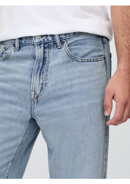 Erkek Mavi Supersoft Relaxed Fit Jean Pantolon modelleri