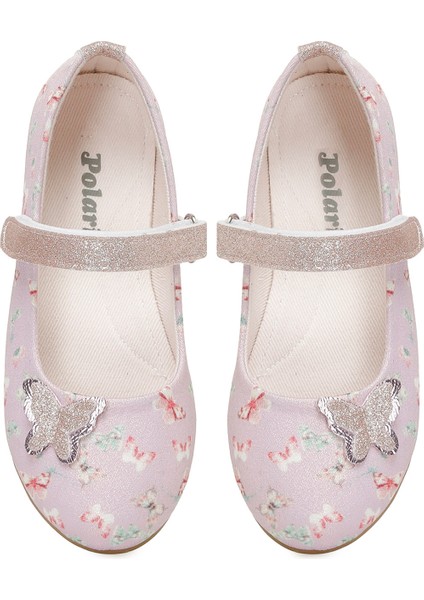 BUTY.P5FX Lila Kız Çocuk Babet