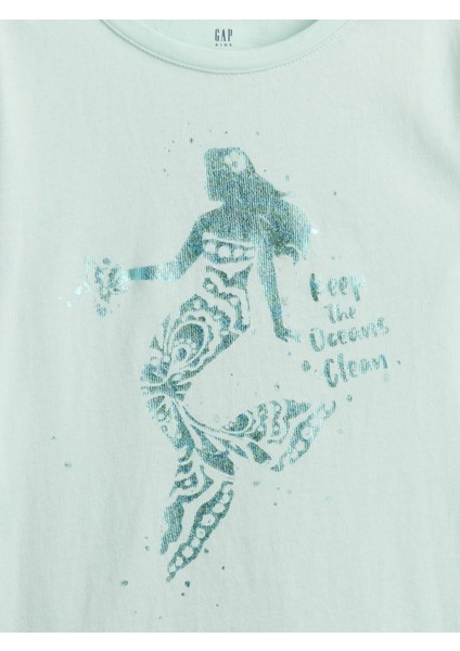 Kız Çocuk Yeşil Grafikli T-Shirt fiyatları