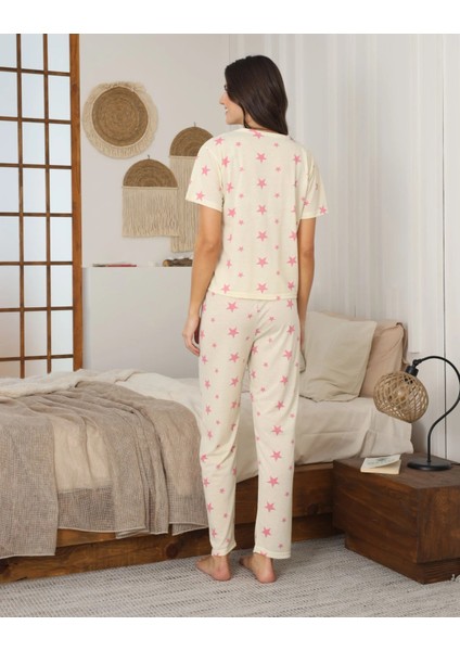 Penye Kısa Kol Pijama Takımı fiyatları