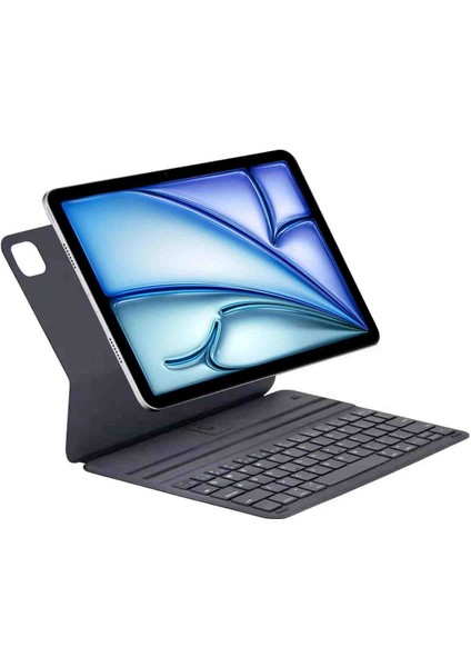 Ipad Air 13 /m2/m3 2024/2025 Uyumlu Case Magic Keyboard Folio Ultra Slim Klavyeli Kılıf