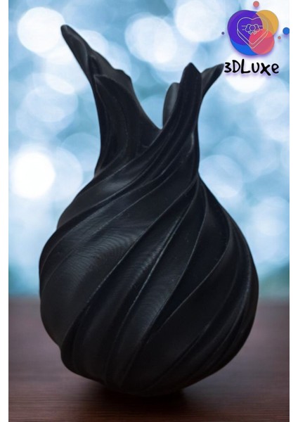 3dluxe Lüks Spiral Vazo/dekoratif