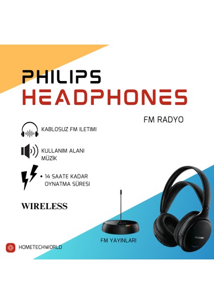 Fm Yayınları Dinleyebilme Kulaküstü Kablosuz Kulaklık