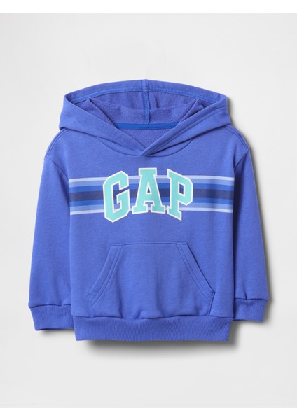 Erkek Bebek Mavi Gap Logo Relaxed Fleece Sweatshirt