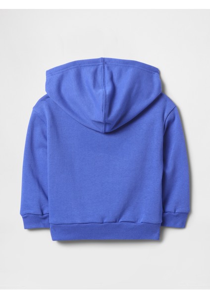 Erkek Bebek Mavi Gap Logo Relaxed Fleece Sweatshirt modelleri
