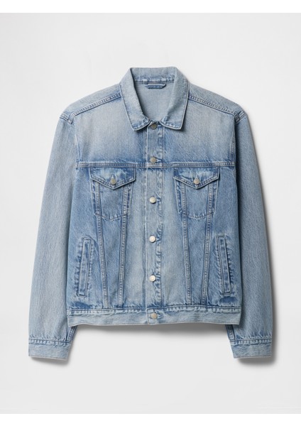 Erkek Mavi Icon Denim Ceket fiyatları