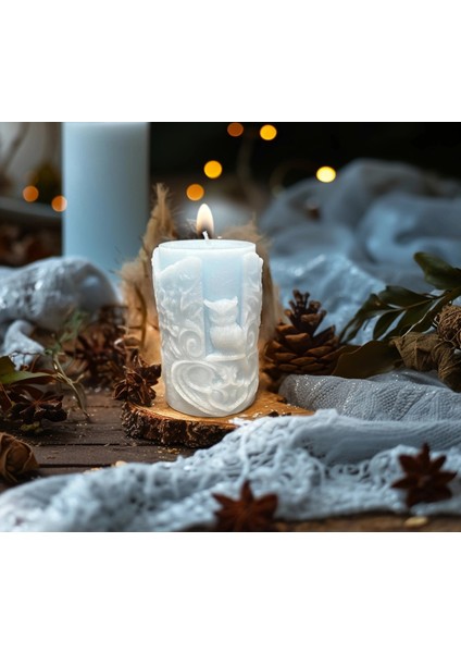 De.Lut Tasarım Parafin Dekoratif Mum No.1 Baykuşlu Kız fiyatları