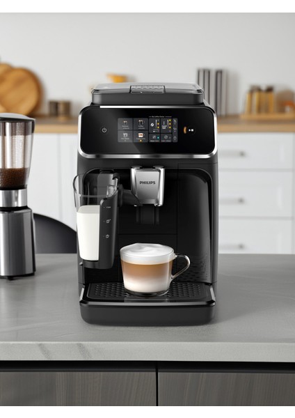 Premium Lattego Tam Otomatik Espresso Makinesi, Silentbrew Teknolojili, Aquaclean Filtre, Onerous Lambader Hediye