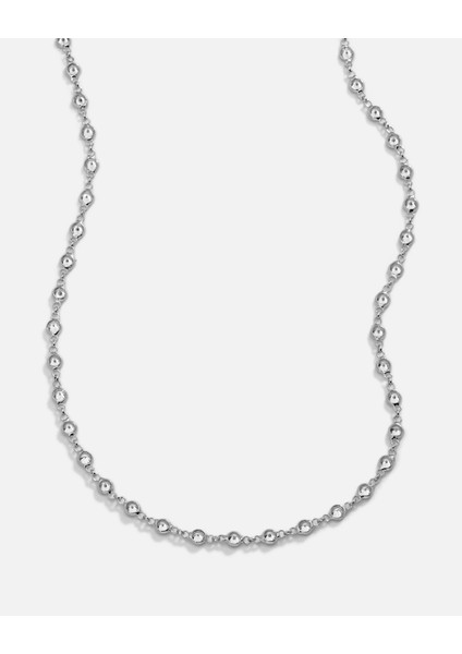 Gümüş Taşlı Zincir