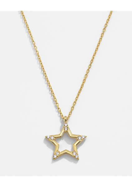 Gümüş Yıldız Kolye
