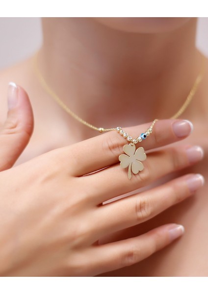 Gümüş Yonca Kolye fiyatları