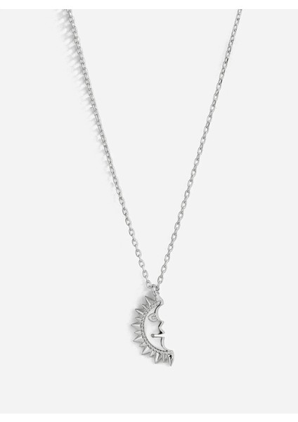 Ay Dede Gümüş Kolye