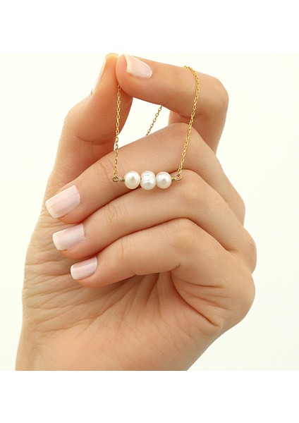 Choker Gümüş İnci Kolye modelleri