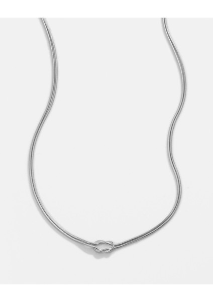 Gümüş Düğüm Kolye