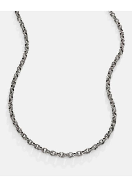 İşlemeli Gümüş Erkek Kolyesi fiyatları