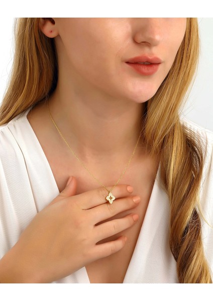 Gümüş Yonca Kolye fiyatları