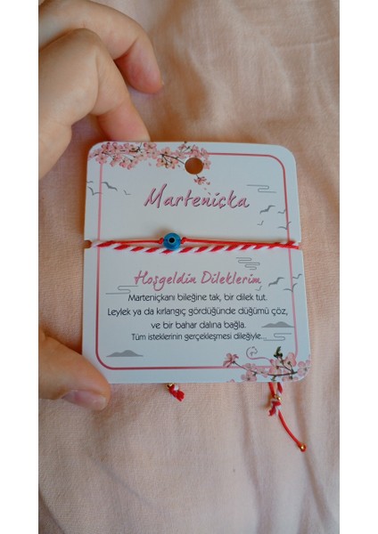 Marteniçka Boncuklu Şans Bilekliği